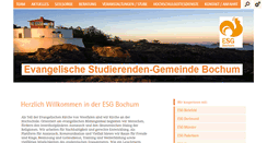 Desktop Screenshot of esg-bochum.de